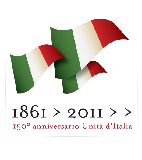 Il logo per la Celebrazione del 150° Anniversario dell'Unità d'Italia