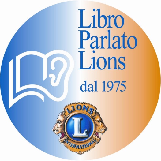 Il logo del Libro Parlato Lions